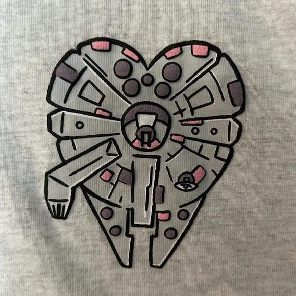 Star Wars Han & Leia I Love You spirit jersey XL - Picture 4 of 4